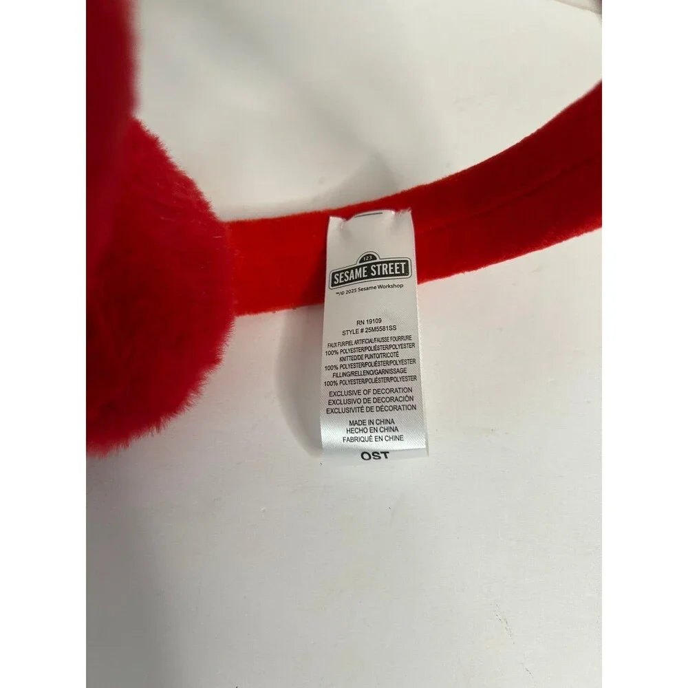 Child Sesame Street Elmo Earmuffs